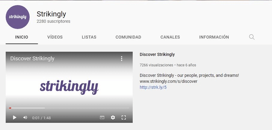 null Strikignly Youtube